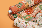 Hand drawn tropical floral patterns, a Pattern Graphic by Tani Kuzminka (Thumbnail 6 of 22)