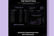Crypto Currency Landing Page, a Landing Page Template by CreativeShaper (Thumbnail 4 of 6)