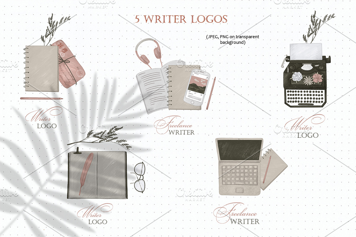 Writer Collection, a Social Media Template by Scarlet Heath Art (Photo 16 of 19)