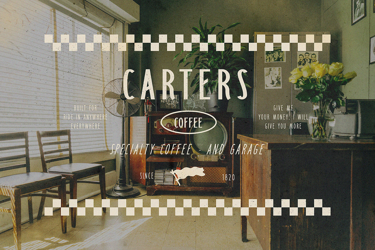 Caslar Font Collection, a Script Font by Megflags (Photo 3 of 10)