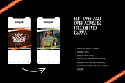 Black & Orange Social Media Template, a Social Media Template by My Template Studio (Thumbnail 16 of 19)