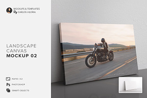 Landscape Canvas Ratio 3x2 Mockup 02