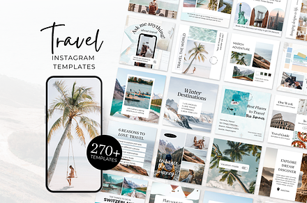 Travel Instagram Post Templates