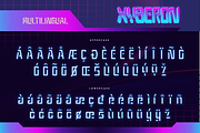 Xyberon, a Serif Font by Burntilldead (Thumbnail 11 of 12)