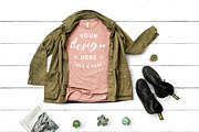T-Shirt Mockup Bundle Bella Canvas, a Shirt Mockup by lock and page (Thumbnail 63 of 71)