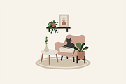 Home Decoration Illustration, a Decorative Illustration by Jump Studio (Thumbnail 9 of 10)