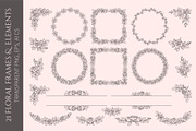 Rose flowers and logos collection, a Branding & Logo Template by Genestro Shop (Thumbnail 5 of 5)