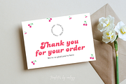 Cute Small Business Thank You Card, a Card Template by Elegant_Studio44 (Thumbnail 6 of 6)