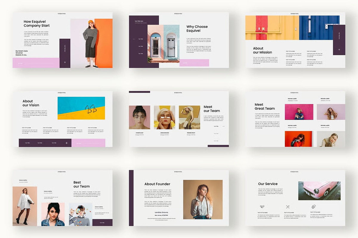 Esquivel – Business PowerPoint, a Presentation Template by kreatifreya (Photo 3 of 5)