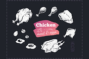 Hand-drawn Cooking and Food Icons, a Decorative Illustration by Margo Miller (Thumbnail 40 of 48)
