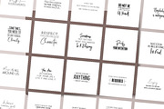 5800 Instagram Editable Quotes CANVA, a Social Media Template by Eviory (Thumbnail 49 of 62)
