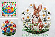 SET Easter idea Embossed Embroidery, a Background Graphic by IrySha (Thumbnail 1 of 6)