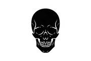 50 Skull Head Silhouette Vector Bund, an Illustration by Creativeshirt (Thumbnail 23 of 51)