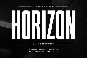 Horizon - Bold Condensed Display