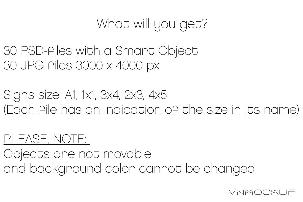 Sign Mockup Bundle, a Print Template by VNmockup (Photo 6 of 8)