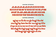 Rengise Rengise Groovy Serif, a Serif Font by Cruzine (Thumbnail 7 of 8)