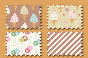 Cool Party clipart and paper set, a Food Illustration by Poppymoondesign (Thumbnail 3 of 5)