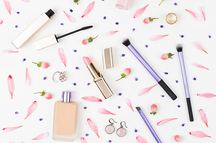 Cosmetics collage, a Beauty & Fashion Photo by Maria Igisheva
