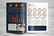 Annual Report Template V3, a Brochure Template by JanySultana (Thumbnail 4 of 14)