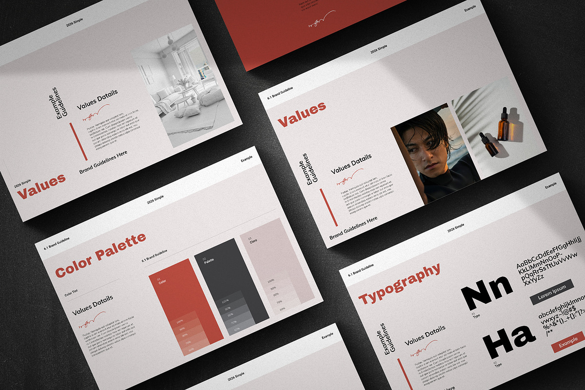 Brand Guidelines Template, a Brochure Template by metastudio38 (Photo 8 of 8)