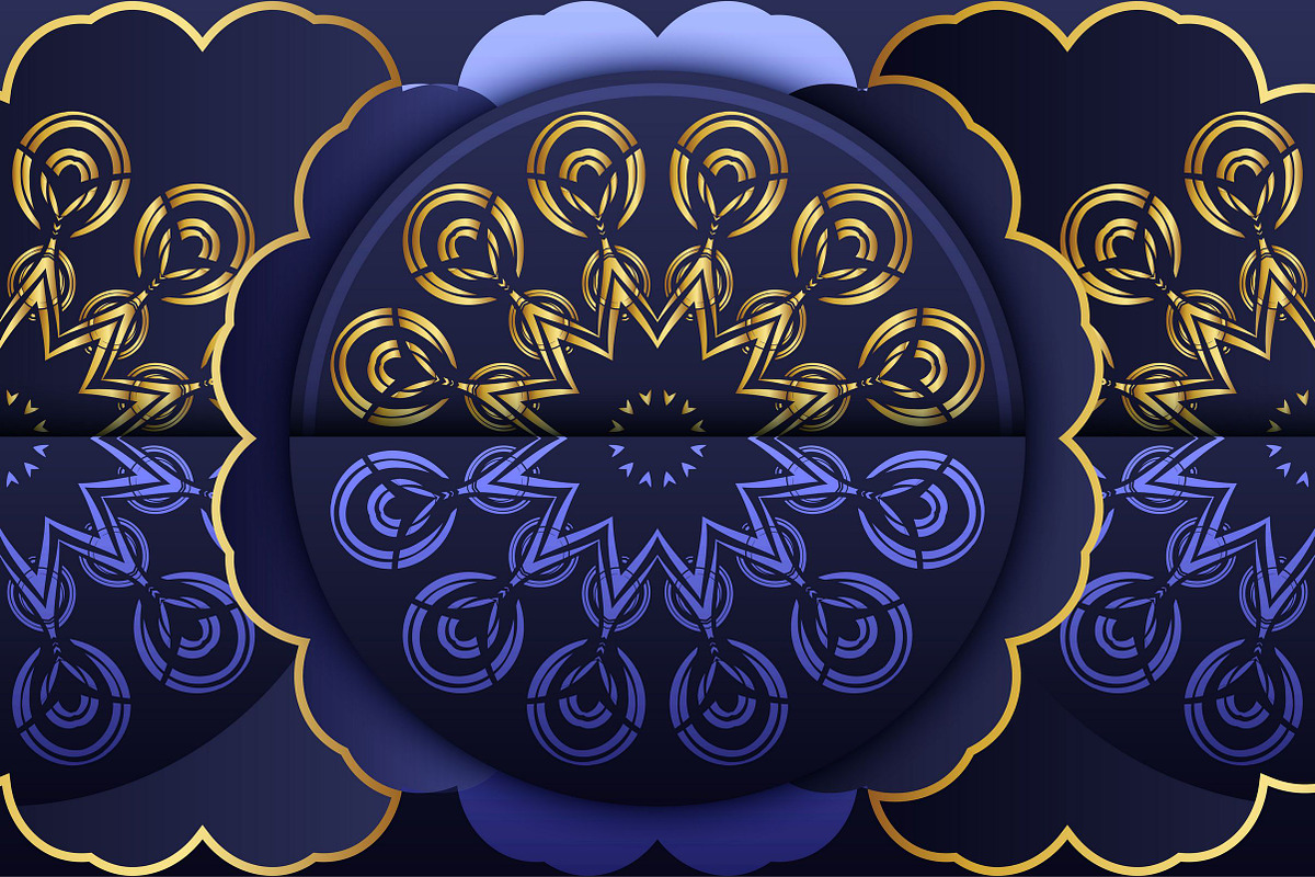 Mandala Circular Pattern Vector Pack, a Background Graphic by NJ Himel (Photo 32 of 95)
