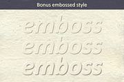 Vintage Letterpress Illustrator Kit, a Layer Style Add-On by Vector Galore (Thumbnail 5 of 5)