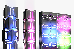 Stage Decor 19 Modular Wall Column