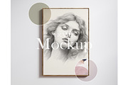 Framed floated canvas mockup, a Household Mockup by Artjafara (Thumbnail 1 of 5)
