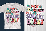 My Teacher Stole My Heart, an Illustration by T-shirt Pond (Thumbnail 1 of 3)