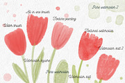 Watercolor texture aquarelle brushes, a Brush Add-On by Let's Art (Thumbnail 4 of 11)