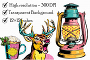 Pop Art Christmas 2026 Clipart, an Illustration by Libby Wishes (Thumbnail 6 of 7)