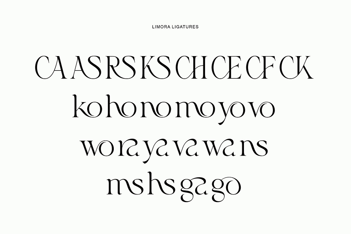 Kimora - An Elegant Serif Typeface, a Serif Font by Muflieart (Photo 10 of 10)