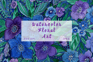 Floral Watercolor Illustration