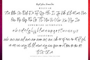 Bright Glow Script Font, a Script Font by Creativeqube Design (Thumbnail 6 of 7)