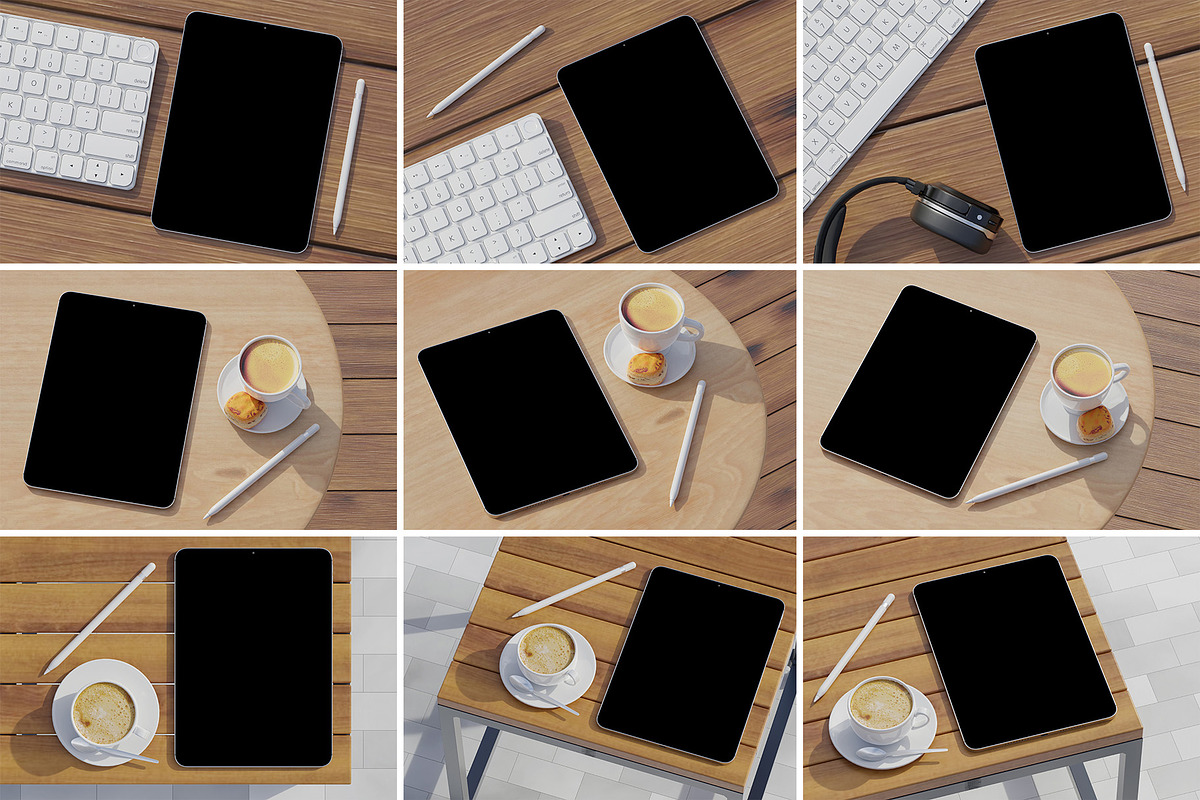 iPad Tablet Mockup Bundles, an iPad Mockup by Graphic Aesthetic (Photo 5 of 25)
