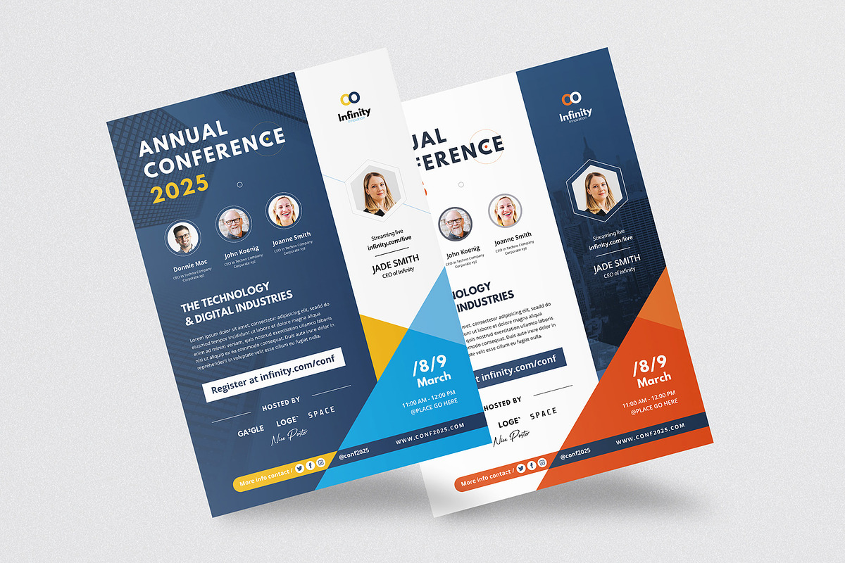 10 Event-Conference Flyers Bundle, a Flyer Template by Creativity-Design