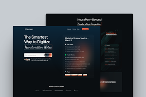 Neurapen - A SaaS Framer Template, a Landing Page Template by Kayode Sasona