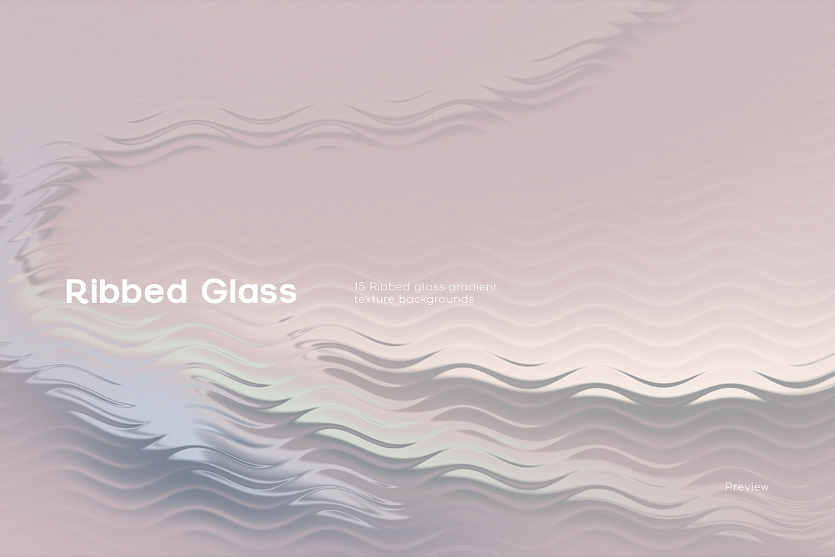 Ribbed Glass Gradient Backgrounds, a Background Graphic by Ghurafa Studio (Photo 6 of 10)