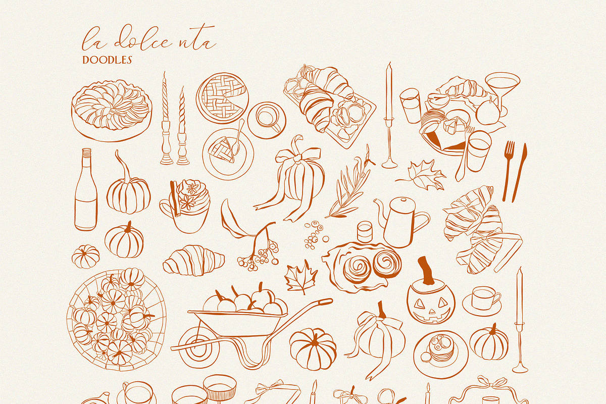 Italian Autumn - La Dolce vita Vol 2, an Object Illustration by lokko studio (Photo 6 of 9)