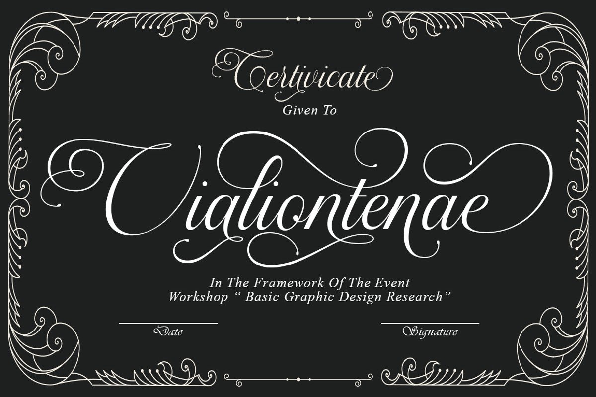 Callontine Script Pro, a Script Font by IM Studio (Photo 10 of 13)