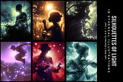 Silhouettes of Light, a Person Illustration by Digital Art Creations (Thumbnail 2 of 7)