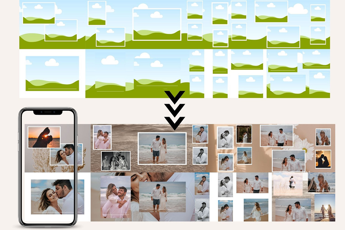 Seamless Carousel Instagram Posts, a Social Media Template by GraphiCarola (Photo 4 of 8)