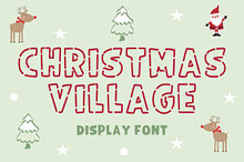 Christmas Village font