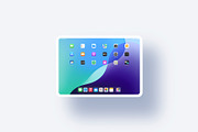 iPad Pro 11 - 21 Clay Mockups, an iPad Mockup by Asylab (Thumbnail 36 of 56)