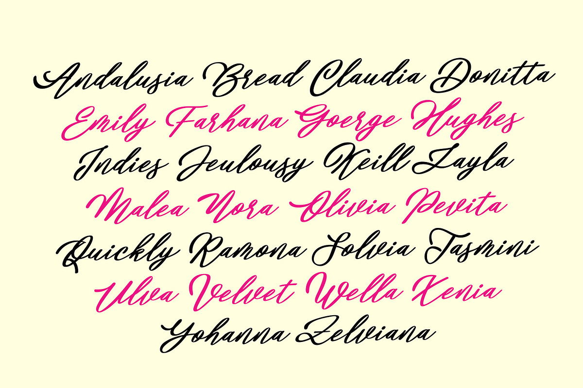 Glow up - Handwritting Font, a Font by HIRO.std