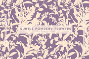 Subtle Powdery Flowers, a Pattern Graphic by MalyskaStudio (Thumbnail 1 of 12)