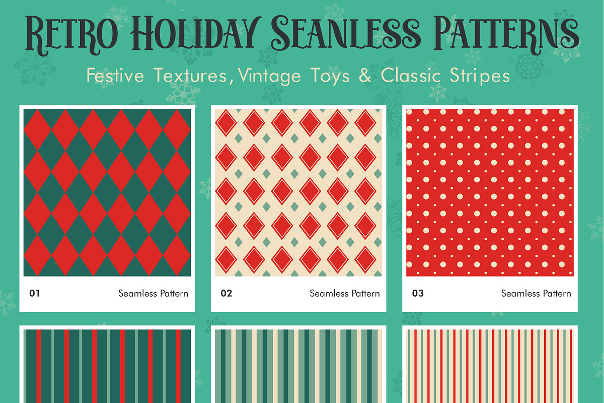 Nostalgic Christmas Mega Bundle, a Seasonal Illustration by Nearbirds (Photo 12 of 12)