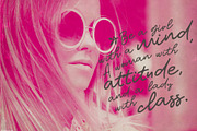 Girly Feminine Script Font, a Script Font by pixelcolours (Thumbnail 3 of 6)