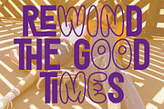 Teenage Luck - Experimental Font, a Sans Serif Font by JumboDesign (Thumbnail 2 of 6)