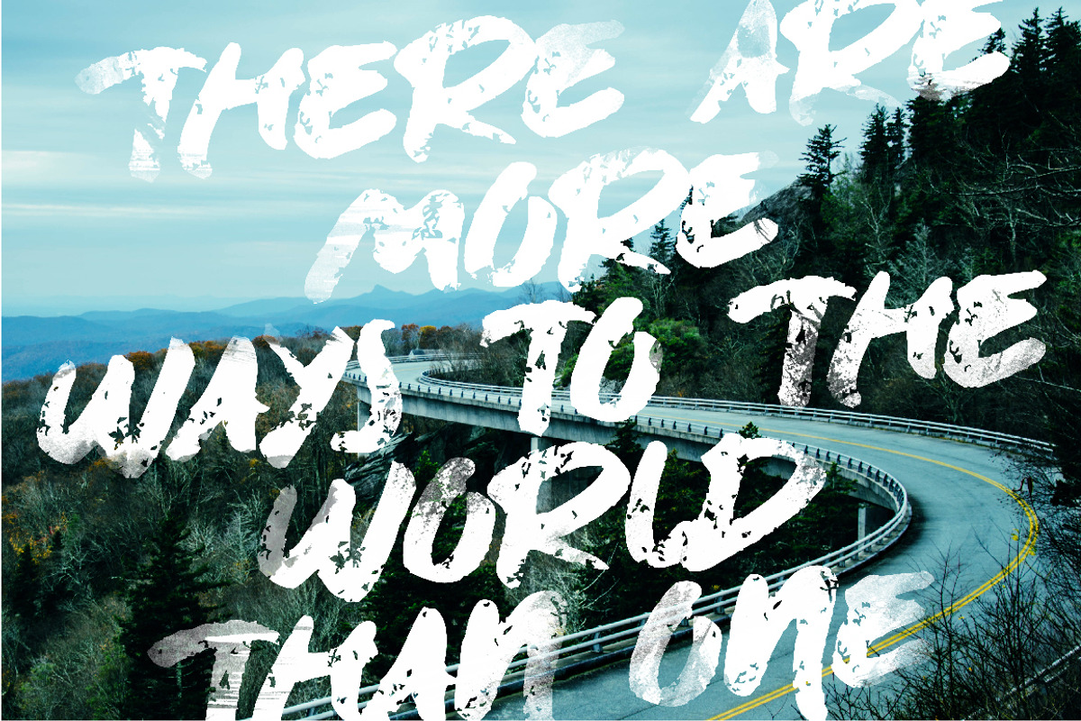 Basnow Grunge Font preview 5